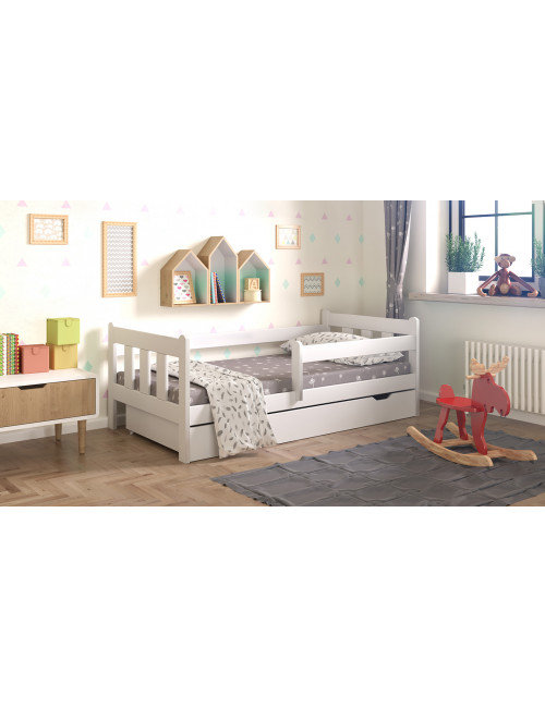 Łóżko z szufladą - Malin -...