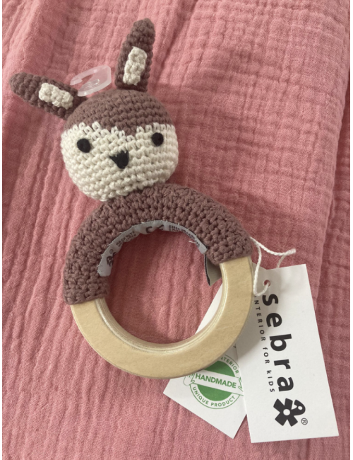 Grzechotka z gryzakiem w...