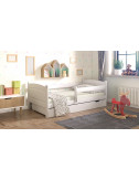 Junior Bed with a drawer -...